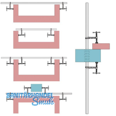 BESSEY Hochleistungszwingen-Set SLV Spannweite 2000 mm Ausladung 120 mm