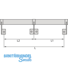 KWS Endsttze WS - gerade Rundrohr, 35mm, Edst.