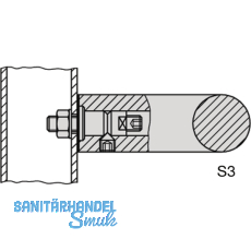 KWS Befestigungszubehr S3 - Stahl verz.