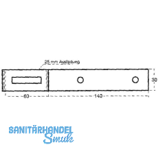 Kellertrarbe, 208 mm, Stahl blank