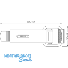 Kistenverschluss absperrbar Breite 23 mm, L 102 mm, verzinkt