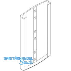 Kleiderlift-Halterung fr Junior 10 kg, 1 Garnitur = 2 Stk., Kunststoff schwarz