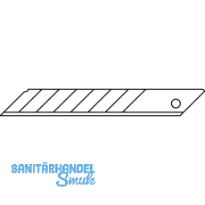 KDS Abbrechklingenbox Power Black mit 18 mm Abbrechklingen ( 10 Stck )