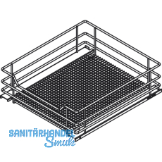 VAUTH-SAGEL SAPHIR Drahtkorb, BxHxT 438 x 145 x 487 mm, Stahl silber RAL 9006