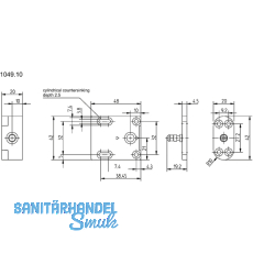 Kompaktverriegelung 1049.10, 12/24 Volt
