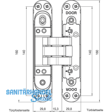 Trband K2000 TWIST Zamak vernickelt matt