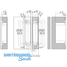 Trband K2000 TWIST Zamak vernickelt matt