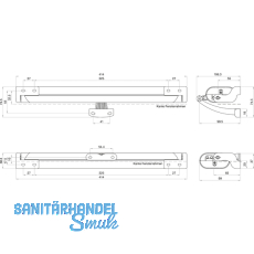 Kettenmotor LIWIN L35 230V Hub 50-400 mm grau RAL 7035