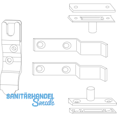 Ladenverschlusshaken MACO, Platzbedarf 15 mm (14000) Ladenverschlusshaken MACO, Platzbedarf 15 mm (14000)