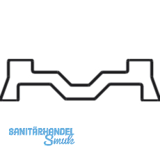 MACO Fiber-Therm Aufsatzschiene fr Holz, L=2000, B=42 mm, silber (454826)