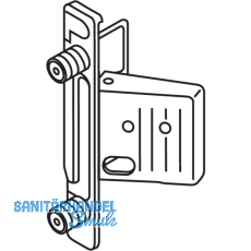 BLUM METABOX CLIP Frontbefestigung, Zarge M,K,H, EXPANDO, rechts, Stahl vern.