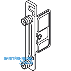 BLUM METABOX Frontbefestigung, Zarge M,K,H, Pressversion, rechts, Stahl vern.