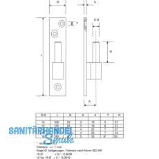 Plattenkegel, Kegeldorn  10 mm, Edelstahl-Effekt
