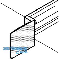 Stulpkappen ACF 6000 H, Kunststoff beige