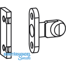 GU-937/934 HS Riegelbolzen Nr. 2/14, Schema C, Edelstahl