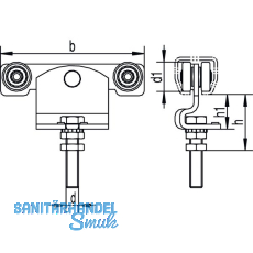 Rollapparat Helm Agrar 571, zweipaarig