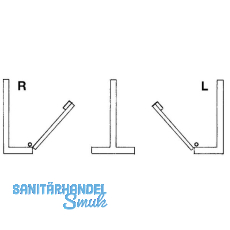 Rustikales Schlossset Grein, rechts, DM 100, Schmiedeeisen geschwrzt gewachst