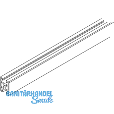 EKU DIVIDO Rahmensprosse Frontunterteilung horizontal,Lnge 2500 mm,Alu eloxiert