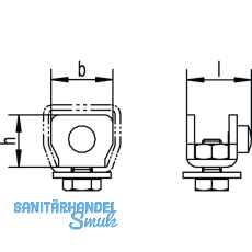 Schienenstopper Helm Agrar 400P, kurz