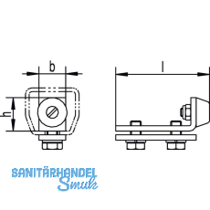 Schienenstopper Helm Agrar 1300P, lang