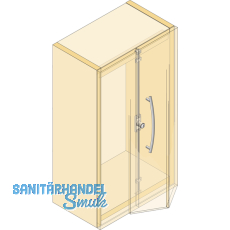 HETTICH PRESTIGE 2000 Schubstange, 10x3, L 1600, 72688