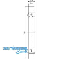 Aufnahmeelement TECTUS TE240 fr Stahlzarge, Stahl verzinkt