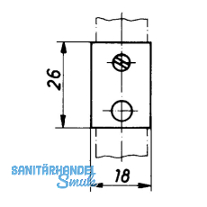 HEKNA Sperrstift zu Zentralverschluss 102 L 8 mm, verzinkt