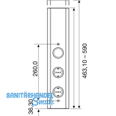 Power-Eck 2 230 V, 2 Schukosteckdosen, Anschlusskabel 2000 mm mit Schukostecker