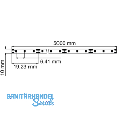 LED-Strip Reel MECCANO-156 16,9W/m 3000K warmwei IP20 5m Rolle
