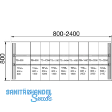 T 3000 Tischgestell Seitenteil (li/re) T- Fu; H: 712mm; T:750mm; RAL 9006 Tiger
