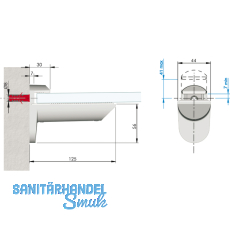 Tablar-Klemmtrger Kaiman, Materialstrke 7-41 mm,Zinkdruckguss silberfarbig