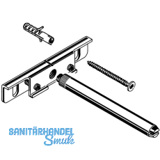 Tablartrger Nova 15, Tablarstrke 19 mm, Bolzen  12 mm, glanzverzinkt