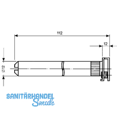 Tablartrger Nova 20, Tablarstrke 24 mm, Bohrtiefe 114 mm, glanzverzinkt