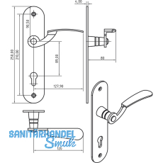SCHSSWENDER SH-Drckergt. TOSKANA - auf PZ88 LS, TS-70, Stahl VG.