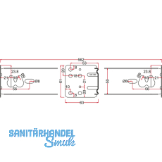 Transporttraverse, Korpus- B 600, Lnge 564, Seitenwandstrke 18, Stahl verzinkt