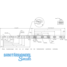 ACCURIDE 3832 Kugelkfigfhrung-Vollauszug, Lnge 600 mm, Stahl chromatiert