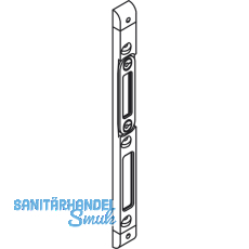 Schließblech GU-Secury z.Einfräsen verstell. rechts, Falz 4mm,verzinkt silber Schließblech GU-Secury z.Einfräsen verstell. rechts, Falz 4mm,verzinkt silber