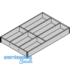 BLUM AMBIA-LINE Besteckeinsatz NL650mm,B300mm, Nebraska Eiche