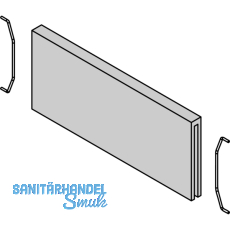 BLUM AMBIA-LINE Querteiler zu Schubkastenrahmen schmal, B100mm, Tennessee Nuss