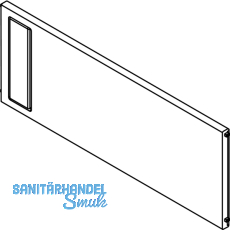 BLUM AMBIA-LINE Querteiler Frontauszugsrahmen, B242mm, KS Oriongrau