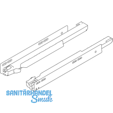 BLUM LEGRABOX Korpusschiene TIP-ON, NL 400, 40 kg