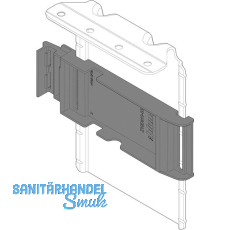 BLUM SERVO-DRIVE Aufnahmewinkel OBEN-vormontiertem Adapter, staubgrau verzinkt