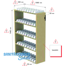 CAMAR Wangenhngebeschlag 821/15, links, Stahl verzinkt/Zamak