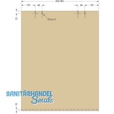 Cinetto PS06 Beschlagset nicht verstellbar, Tragkraft 40k g,1 trig