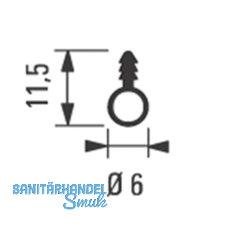 Design Dichtprofil KS lichtgrau