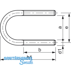 DIN3570 M12 A64 Edelstahl A2 Rundstahlbgel ohne Zubehr