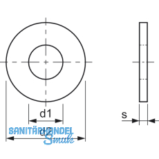 ISO7094 M12 Edelstahl A4 Scheibe fr Holzkonstruktionen (DIN 440R)