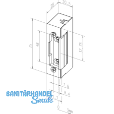 Austauschstck mit Entriegelung Type 1410E