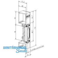 Austauschstck ohne Entriegelung Type 1410-20