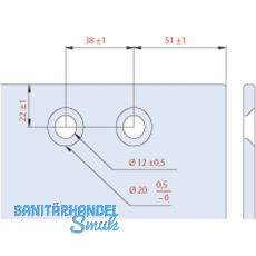 EKU CLIPO 16 GS IS - Beschlgegrt. Innenfront, 1000 x 1400